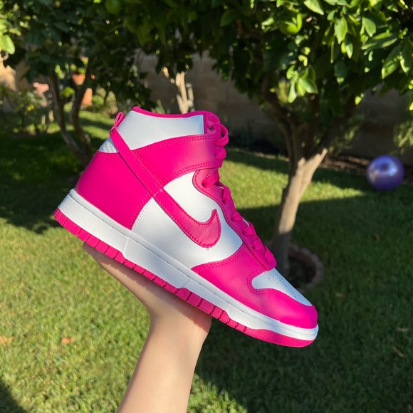 Nike Shoes - Nike Wmns Dunk High ‘ Pink prime’